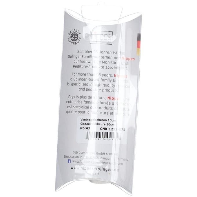 Nippes Voetnagelschaar 10cm N43 1 Schaar