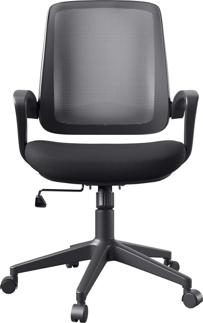 Marvin-Bureaustoel - Zwart Stof