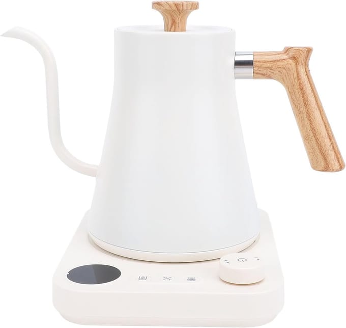 Allecto - Elektrische waterkoker - Zwanenhals - Temperatuurregeling