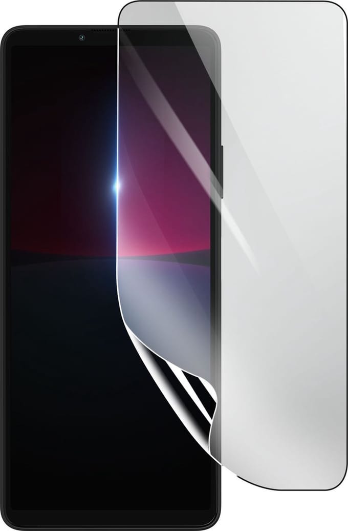 3mk, Geschikt voor Sony Xperia 10 IV, Schokbestendige Hydrogel Screenprotector, Transparant