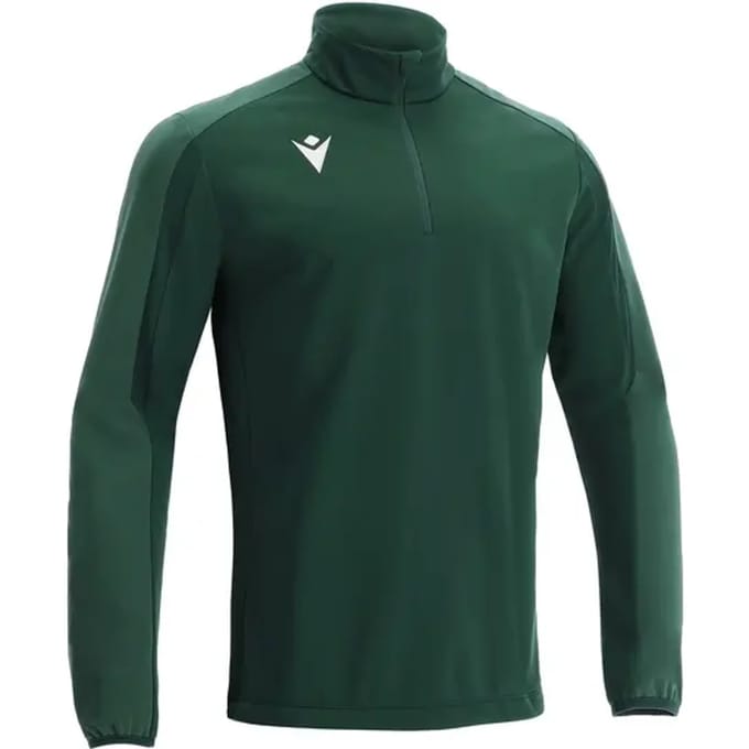 Macron Arno Ziptop Heren - Bottle Green | Maat: M
