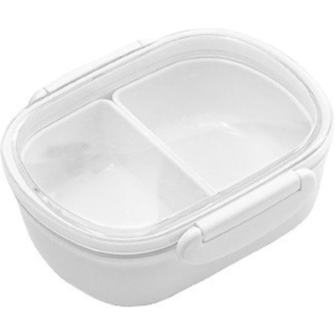 Lunchbox Bento Voedsel Fruit Container Grote Capaciteit Goede Afsluiting voor Kantoor Thuis 950ML white