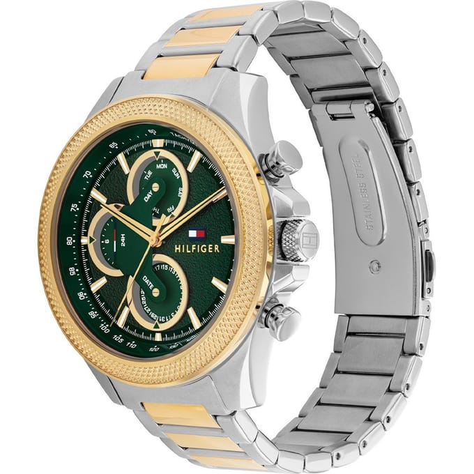 Herenhorloge Tommy Hilfiger Clark 1792079 (Zf105A) + Doos black