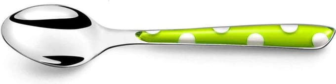 Amefa Retail Eclat Dots Groen Koffielepel 18-0