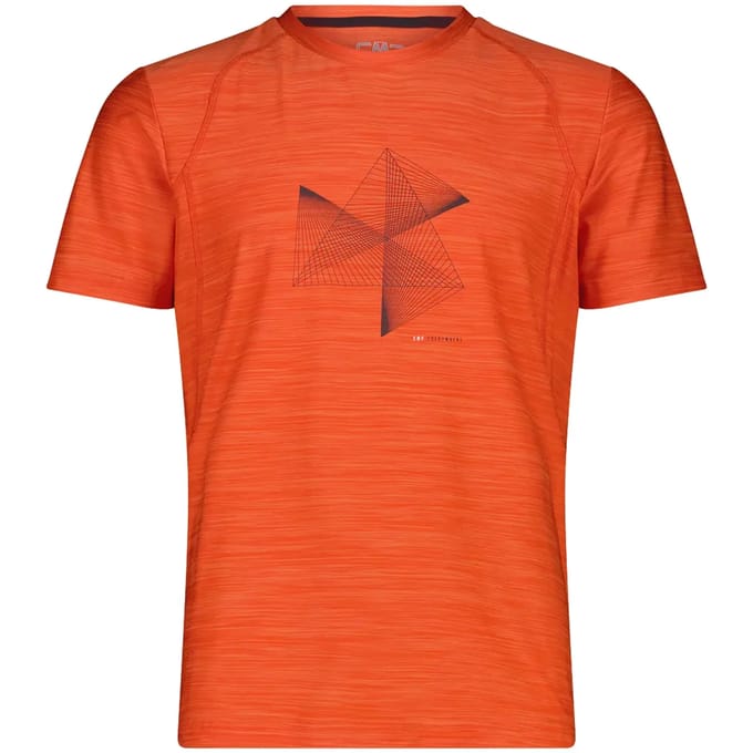 Rekbare bedrukte shirt CMP