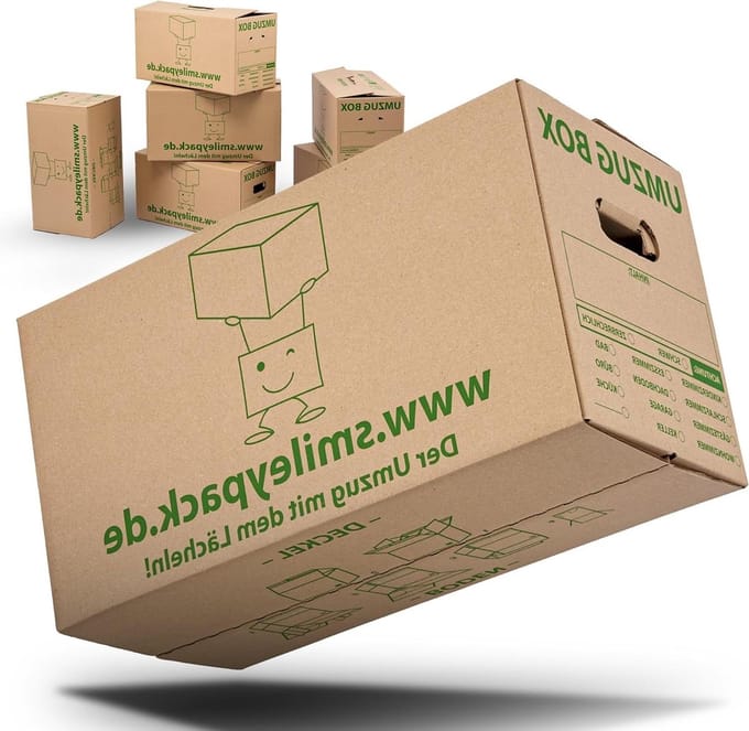 Verhuisdozen - Opslag dozen - Veilig verhuizen - Dubbel golfkarton - 100 stuks - Bruin