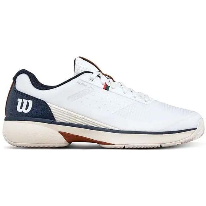 Wilson Rush Lite 5 Tennisschoenen Heren-wit, donkerblauw
