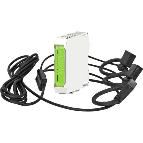 econ solutions econ sens3 - 3000A econ sens3 - 3000A kWh-meter 3-fasen met S0-interface 1 stuk(s)