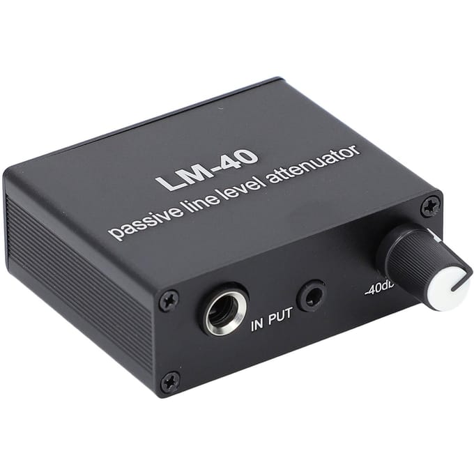 Geluid Passieve Verzwakker ?40 stuks?15dB Regelbare Geluidsvolume Regelaar Attenuator met 3,5mm Uitgang