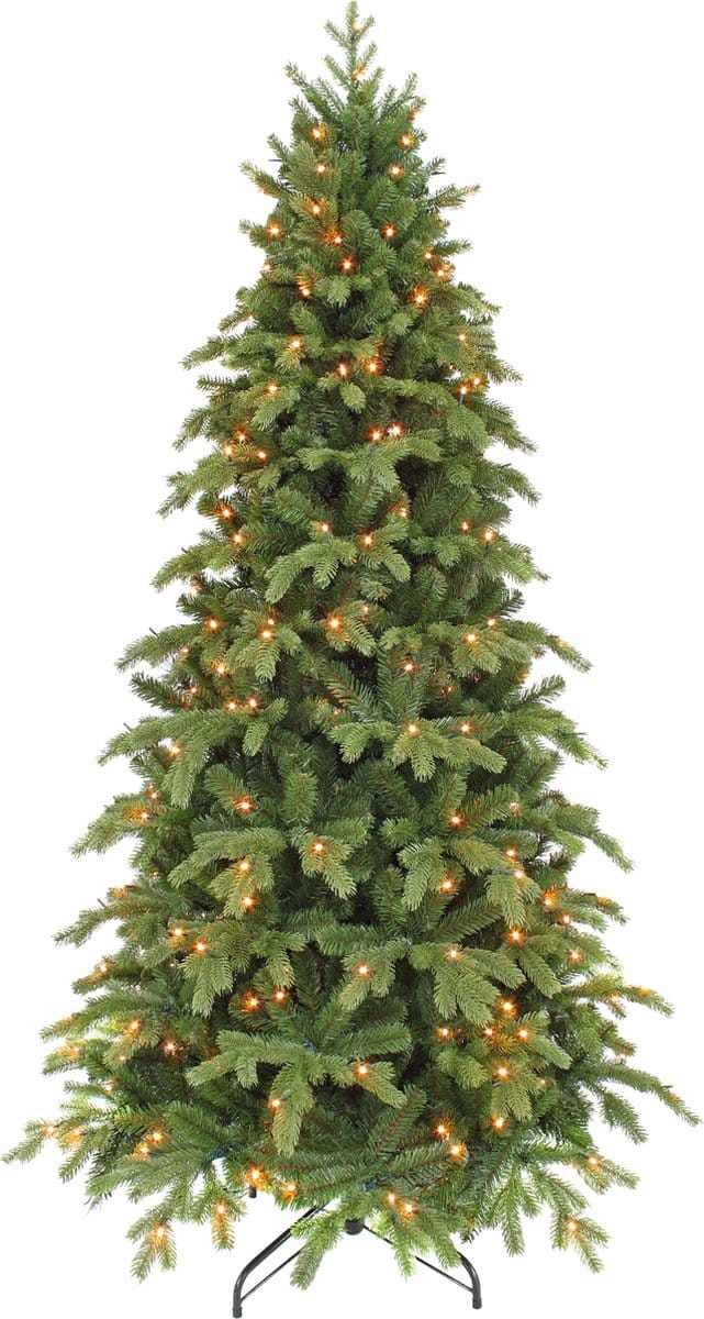Triumph Tree Sherwood Spruce - 185 x 107 cm - Groen - 168 LED - Warm Wit