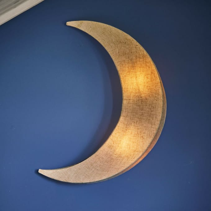 LOBERON Wandlamp Jollymoon crème