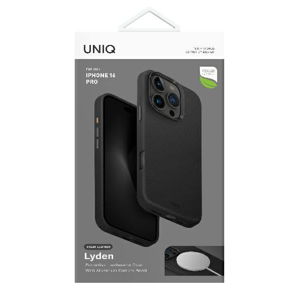 Uniq Lyden Hoesje Voor Iphone 16 Pro 6.3 Magclick Opladen Voor Apple Magnetisch