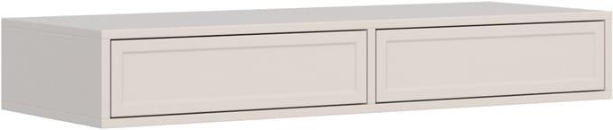 Selsey VELVETO – Kaptafel met lades, kasjmierbeige, 110 cm