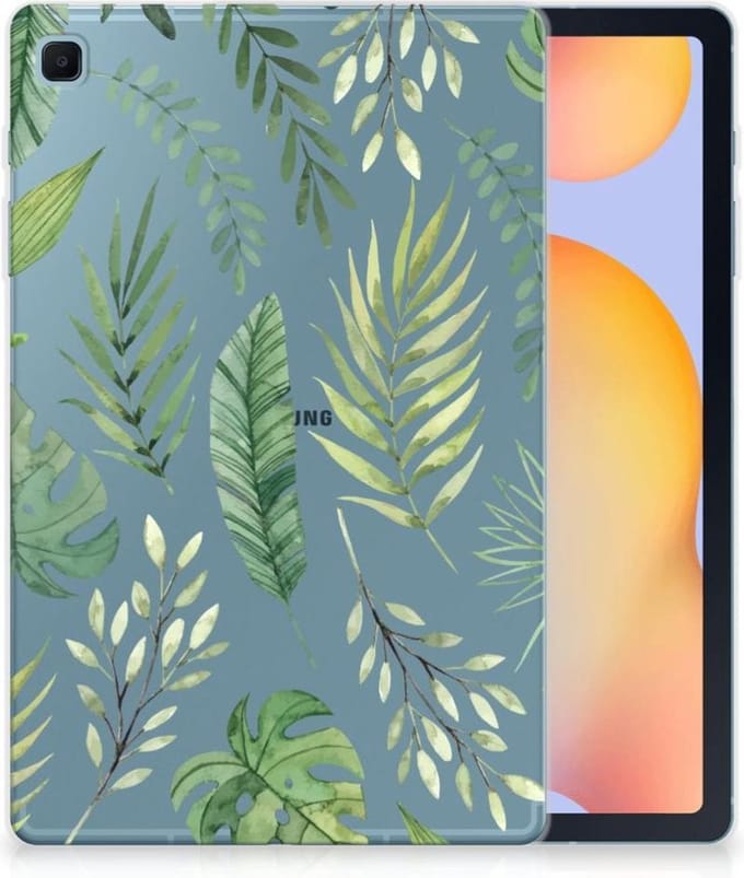 Samsung Galaxy Tab S6 Lite | S6 Lite (2022) Siliconen Hoesje Leaves