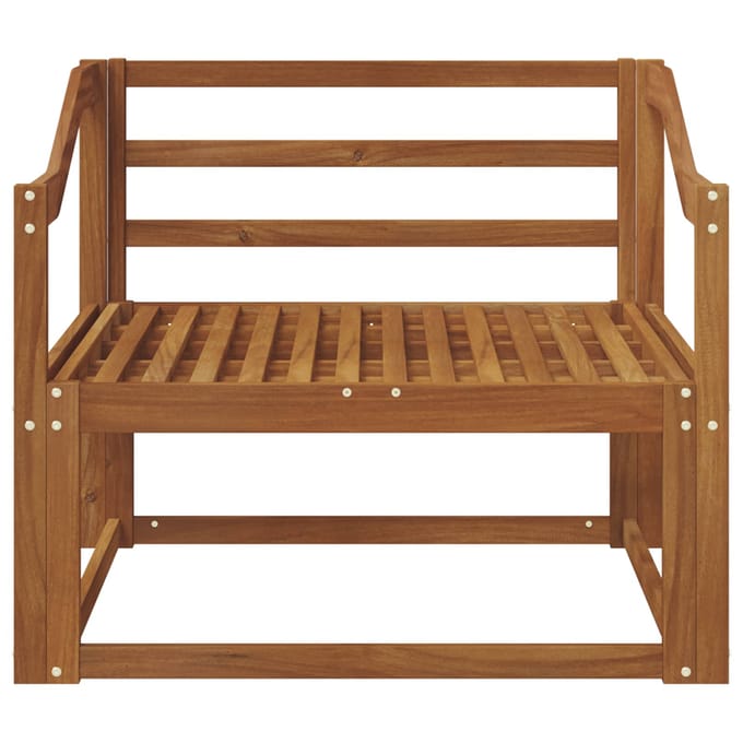 vidaXL - Buiten - Midden - Sofa - Naturel