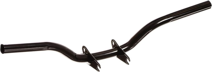 Voetsteun drager - Verlengde steun - Motoronderhoud - Rechts verlengd - 22 cm - Zwart