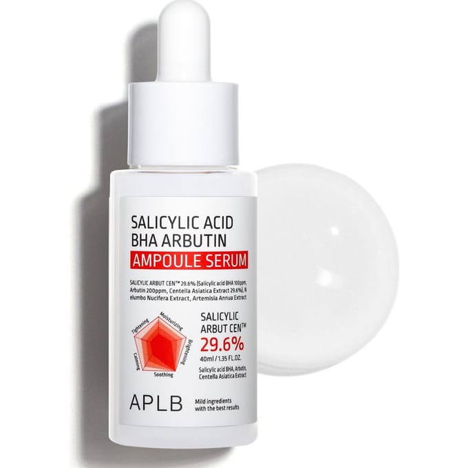 APLB Acide Salicylique BHA Arbutine Ampoule Sérum 40 ml #40ml 1PCS white