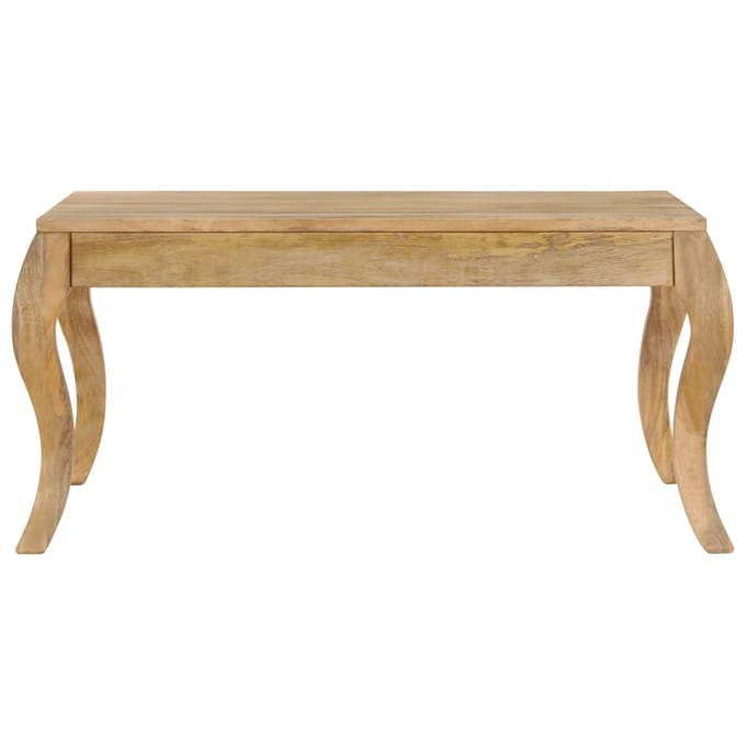 vidaXL Salontafel 80x80x40 cm massief mangohout