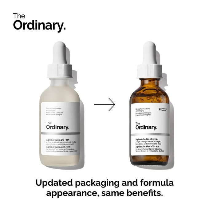 [the ordinary.] (oy) Alpha Arbutin 2% + HA 30ml / (cu) white