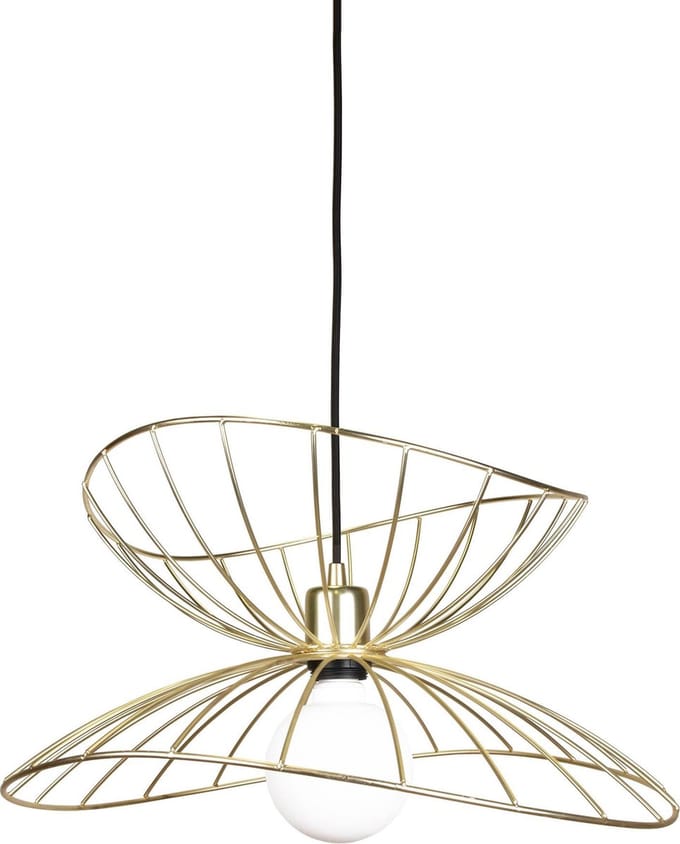 Globen Lighting Ray 45 Hanglamp van Geborsteld Messing