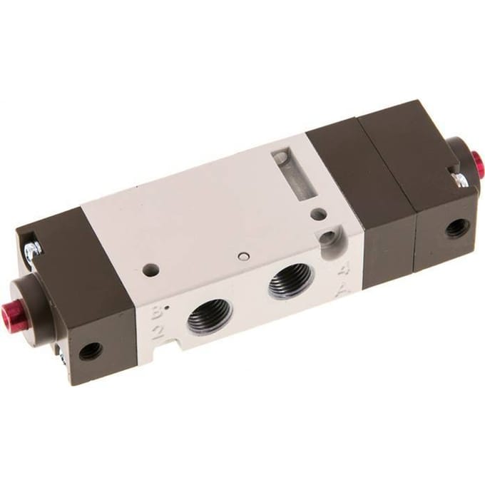 5/3 G1/8'' (M5) Middendruk Luchtgestuurd Ventiel 2-10bar/28-140psi YPC