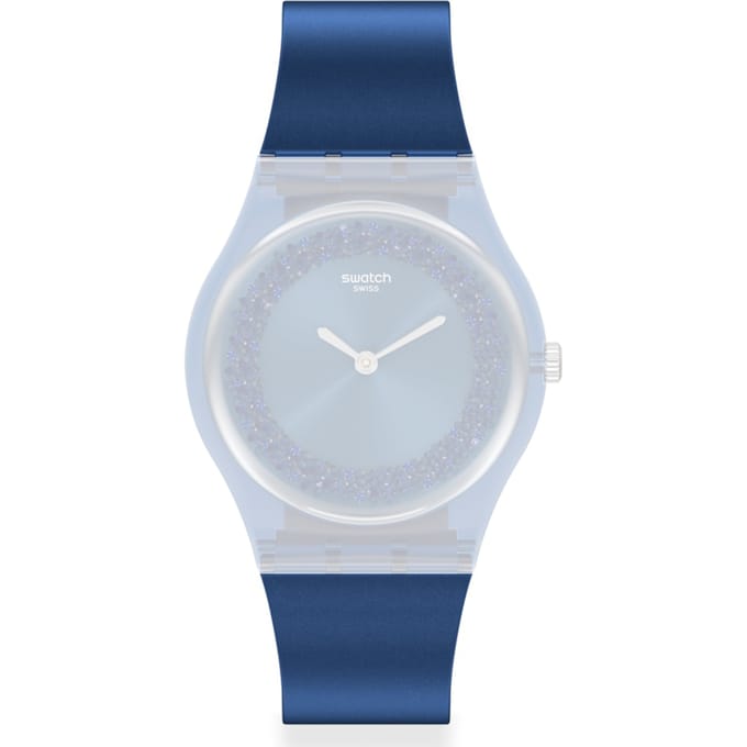 Swatch Plastic - Originals Medium (34mm) /Access/Solar/Musicall/Stop - G/SK/SL/SR/SS/SO28 AGN269 GN269 Sideral Blue Horlogeband