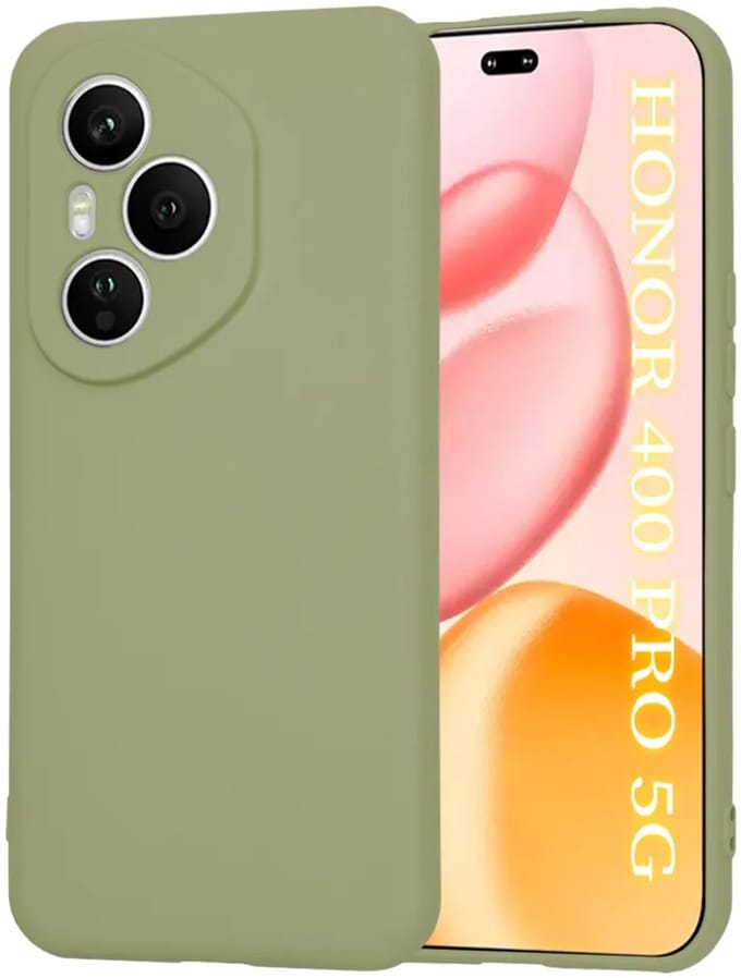 Hoesje geschikt voor HONOR 400 Pro - Techsuit Soft Flex Silicone Back Cover - Matcha