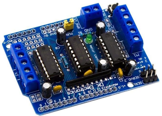 OTRONICÂ® L293D Motor Driver shield voor Arduino