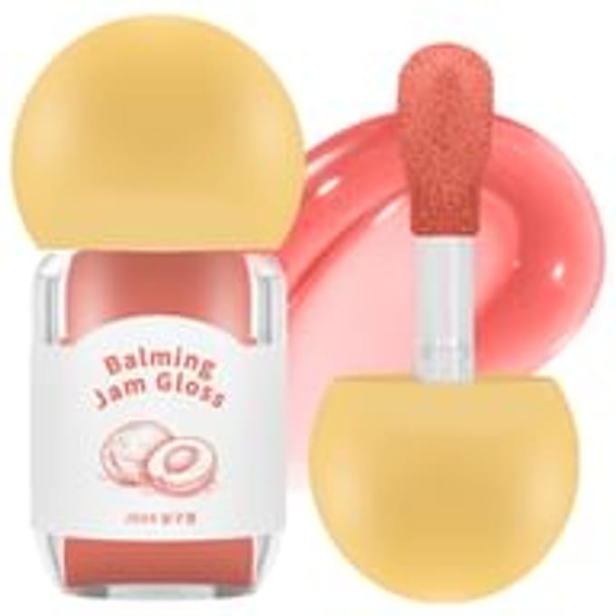 BLACK ROUGE - Balming Jam Gloss - 12 Colors JG04 Apricot Jam
