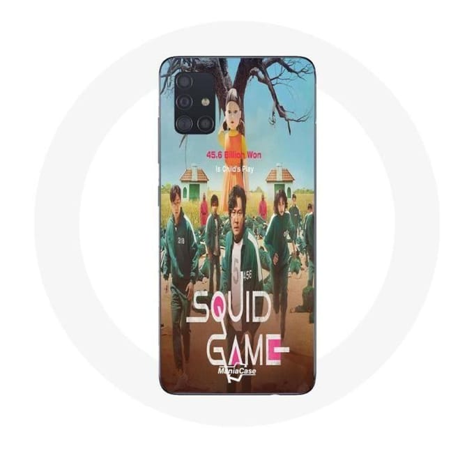 Hoesje Samsung Galaxy A51 Squid game Series Poster