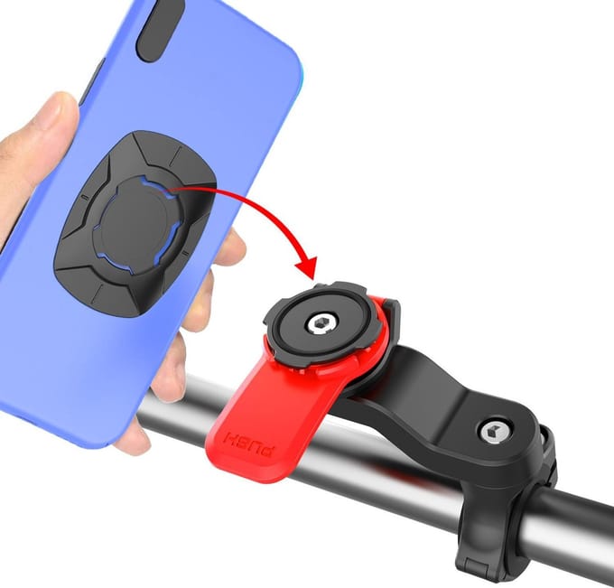 LB-543 Telefoonhouder Fiets, Motor & Scooter - Universeel - Fiets standaard Houder