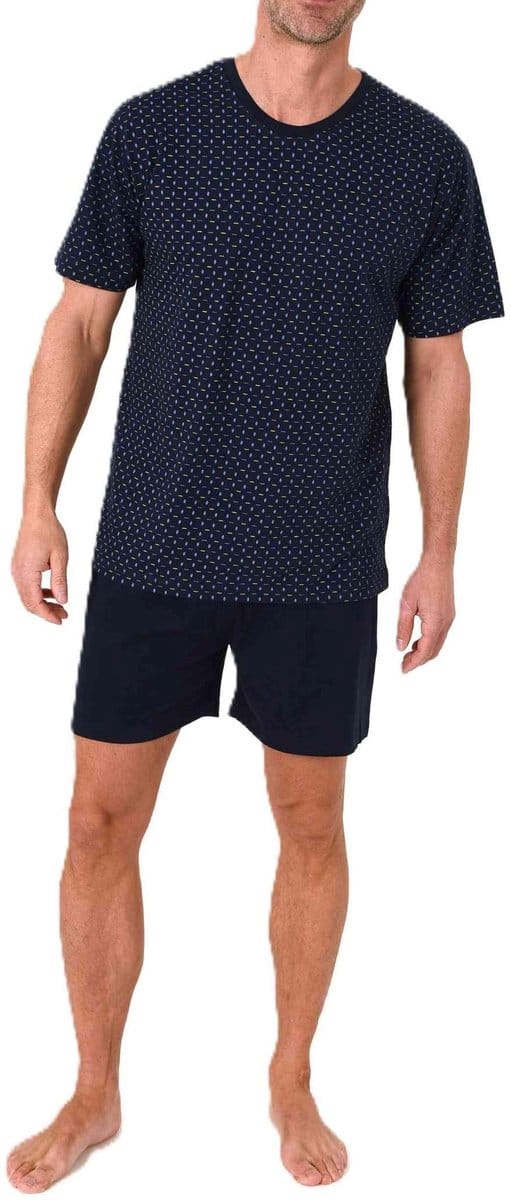 Normann herenpyjama shorty met korte mouwen