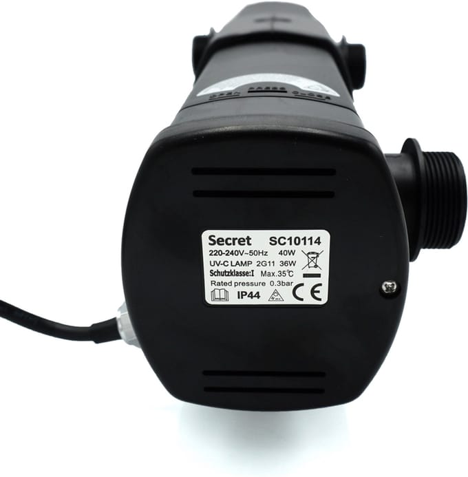 Secret Uvex UVC Filter 36 watt - UV vijverfilter - UV-C tegen algen