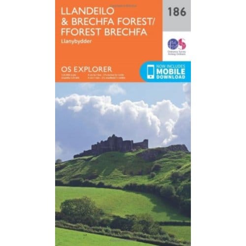 Llandeilo And Brechfa Forest - Ordnance Survey