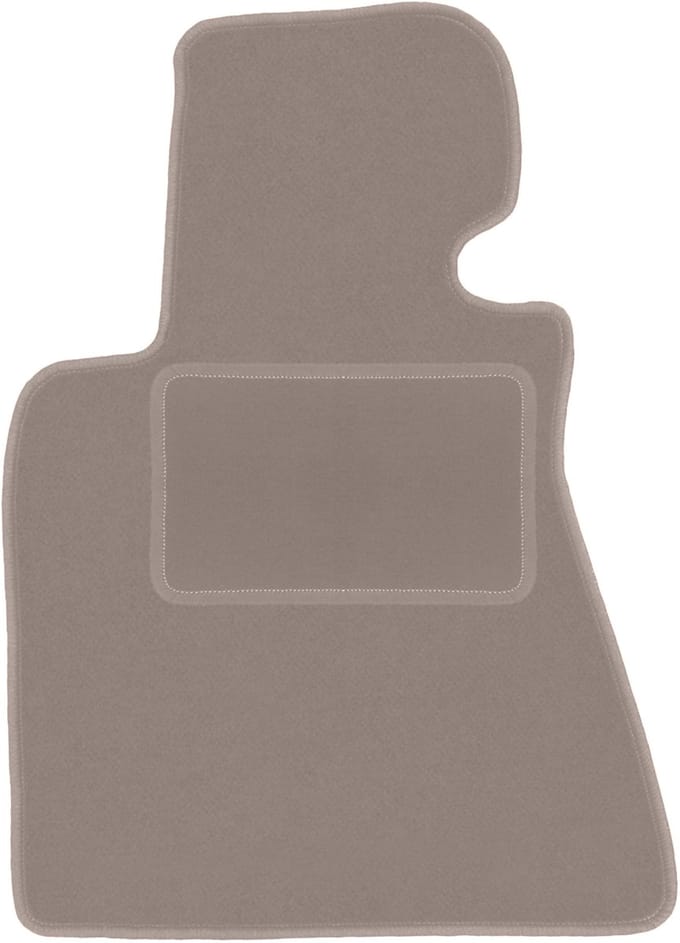 Beige bestuurdersmat voor: BMW 7 E66 sedan lang (2001-2008)
