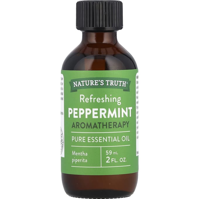 Nature'S Truth, Pure Essential Oil, Refreshing Peppermint, 59 Ml (2 Fl Oz)