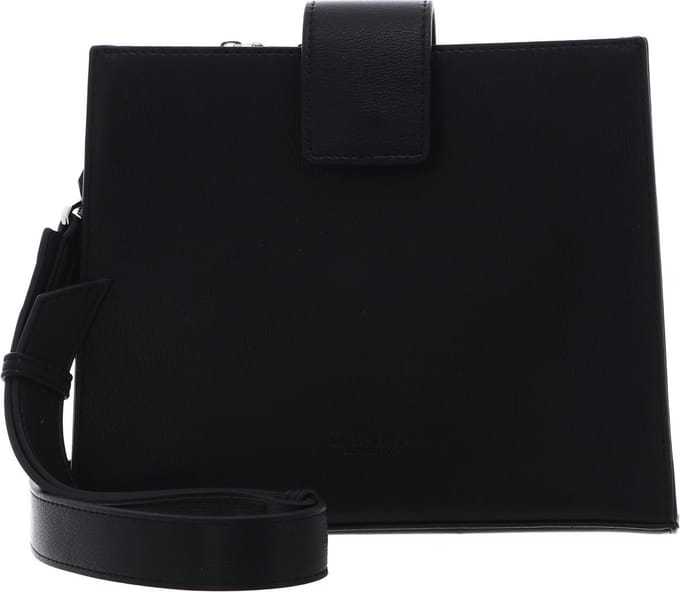 SEIDENFELT MANUFAKTUR Schoudertas Driva Shoulderbag Black Zwart