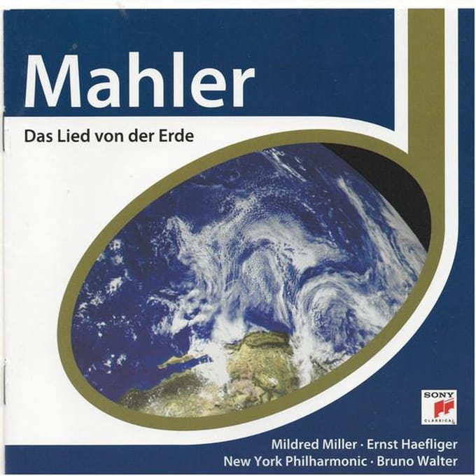 CD MAHLER,G. - Das Lied Von Der Erde 82876887592 Sony Classical 2007 Europa Klassiek Gebruikt gray
