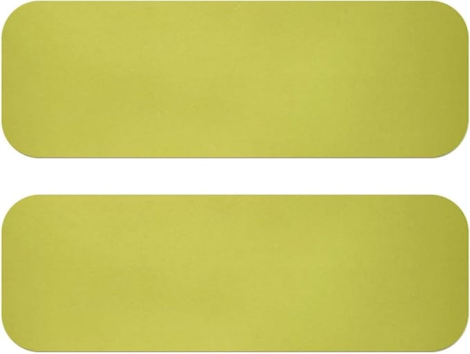 Loopmat Hometrainer - Antislip Pad - Vloer Beschermen - Geluidsreducerend Kussen - 25 x 80 cm - Groen