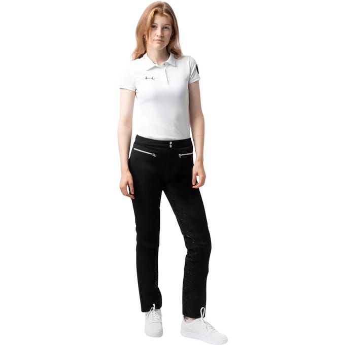 Dames rijbroek met full grip print Horze Adeline