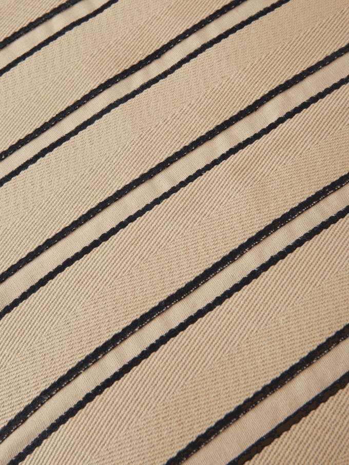 Ferm Living Twill nekkussen - cashmere