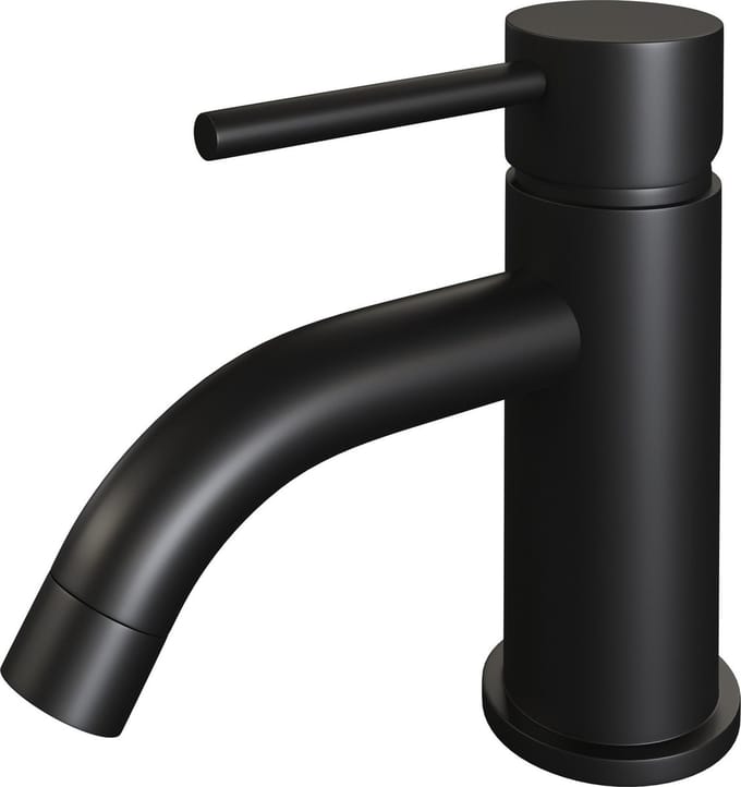 Brauer Black Edition Fonteinkraan opbouw - uitloop 11.5cm - mat zwart