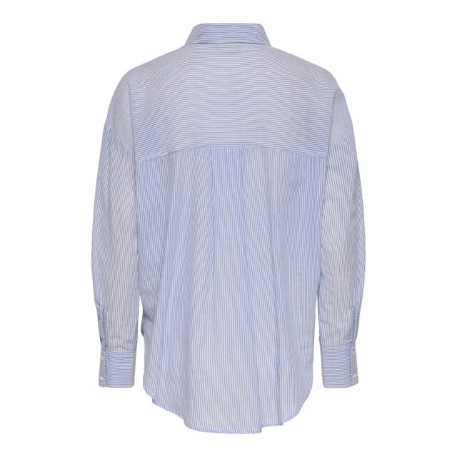 JDY Paige LS Loose Embossed Woven Blouse Dames - Maat L