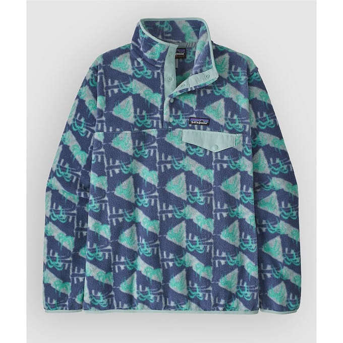 Patagonia LW Synch Snap-T Half-Zip Fleece Trui blauw