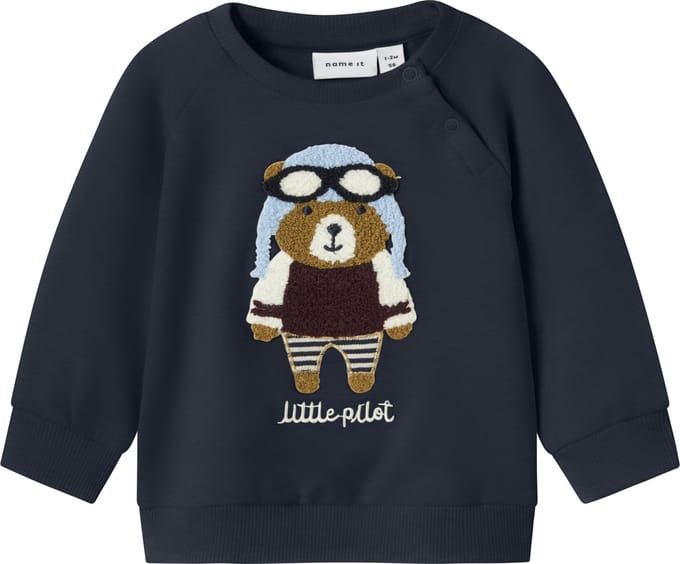 Name It baby jongens trui KIDDY Blue Regular Fit