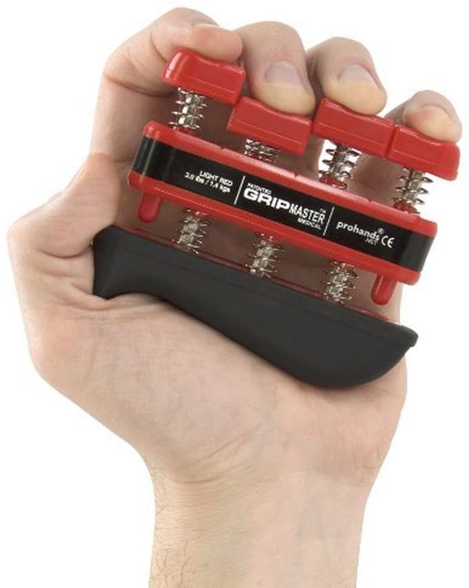 Gripmaster Hand- en vingertrainer (rood licht)