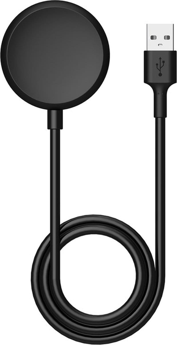 Oplader - USB oplaadkabel - geschikt voor Google Pixel Watch - zwart