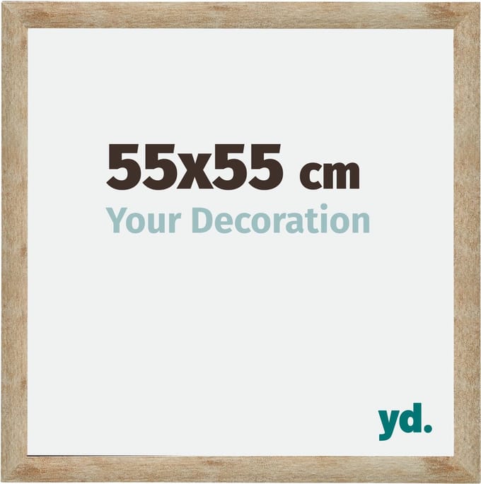 Your Decoration - Fotolijst 55x55 cm - MDF - Goud - Catania