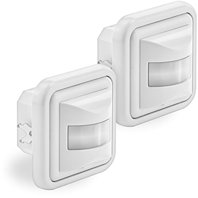 Infrarood Bewegingsmelder voor Binnenruimtes – Lichtsensor met 160° Detectie en 9m Reikwijdte