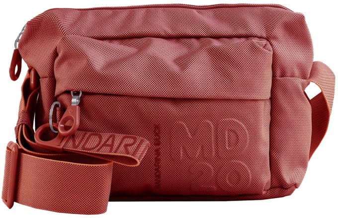 MANDARINA DUCK schoudertas MD20 Small Zip Crossover Cranberry (rood)paars